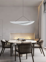 Modern Abstract Cloud Tyvek Pendant Light Sustainable LED Hanging Ceiling Luminaire