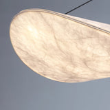 Modern Abstract Cloud Tyvek Pendant Light Sustainable LED Hanging Ceiling Luminaire