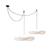 Modern Abstract Cloud Tyvek Pendant Light Sustainable LED Hanging Ceiling Luminaire