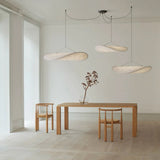 Modern Abstract Cloud Tyvek Pendant Light Sustainable LED Hanging Ceiling Luminaire