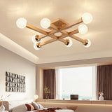 modern-tetrix-wood-flush-mount-ceiling-light-with-white-glass-shades-for-living-room-bedroom
