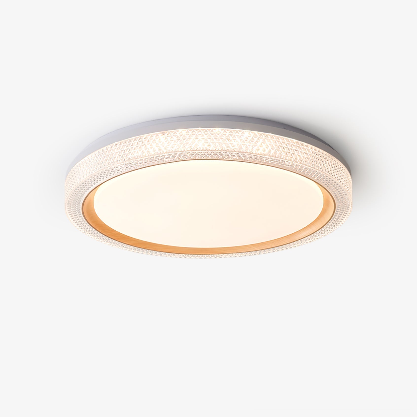 Modern Thin Round LED Flush Mount Ceiling Lamp for Contemporary Home Lighting
