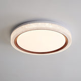 Modern Thin Round LED Flush Mount Ceiling Lamp for Contemporary Home Lighting