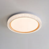 Modern Thin Round LED Flush Mount Ceiling Lamp for Contemporary Home Lighting