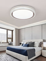 Modern Thin Round LED Flush Mount Ceiling Lamp for Contemporary Home Lighting