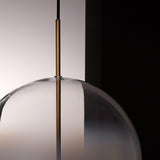 Modern Integrated LED Glass Table Lamp for Bedside and Living Room Decor