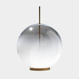 Modern Integrated LED Glass Table Lamp for Bedside and Living Room Decor