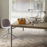 Modern Minimalist Tip Table Lamp with Adjustable Head and Dimmable LED Light for Workspace