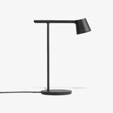 Modern Minimalist Tip Table Lamp with Adjustable Head and Dimmable LED Light for Workspace