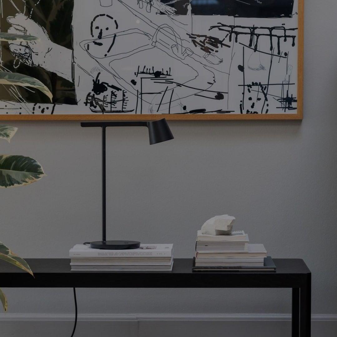 Modern Minimalist Tip Table Lamp with Adjustable Head and Dimmable LED Light for Workspace