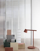 Modern Minimalist Tip Table Lamp with Adjustable Head and Dimmable LED Light for Workspace