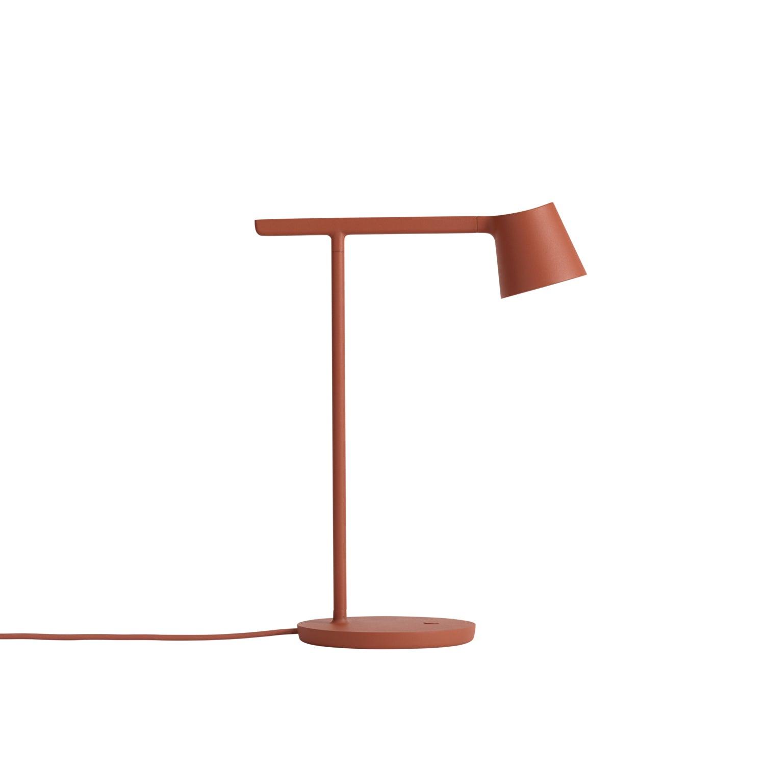 Modern Minimalist Tip Table Lamp with Adjustable Head and Dimmable LED Light for Workspace
