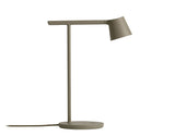 Modern Minimalist Tip Table Lamp with Adjustable Head and Dimmable LED Light for Workspace
