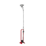 Modern Industrial Adjustable LED Floor Lamp with Telescopic Stem for Living Room Lighting