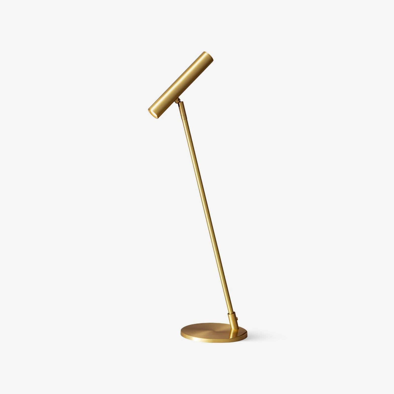 Tom Modern Brass LED Table Lamp with Adjustable Head and Three Color Temperatures
