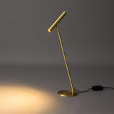 Tom Modern Brass LED Table Lamp with Adjustable Head and Three Color Temperatures