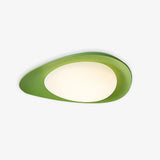 Tonia Resin Round Flush Mount LED Ceiling Light for Modern Interior Decor
