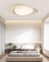 Tonia Resin Round Flush Mount LED Ceiling Light for Modern Interior Decor