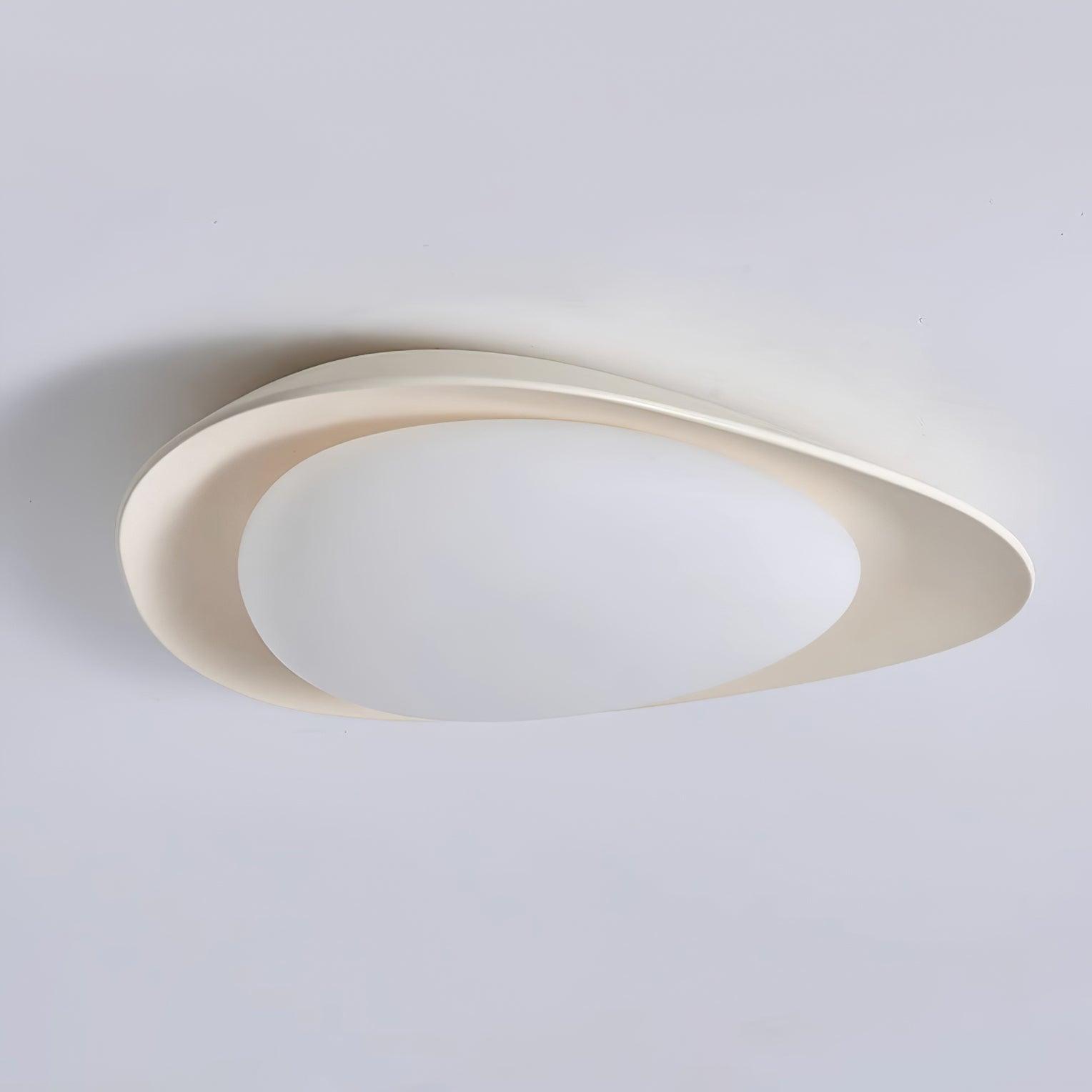 Tonia Resin Round Flush Mount LED Ceiling Light for Modern Interior Decor