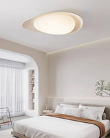 Tonia Resin Round Flush Mount LED Ceiling Light for Modern Interior Decor