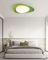 Tonia Resin Round Flush Mount LED Ceiling Light for Modern Interior Decor