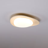 Tonia Resin Round Flush Mount LED Ceiling Light for Modern Interior Decor
