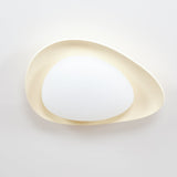 Tonia Resin Round Flush Mount LED Ceiling Light for Modern Interior Decor