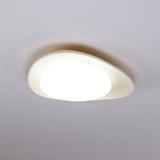 Tonia Resin Round Flush Mount LED Ceiling Light for Modern Interior Decor