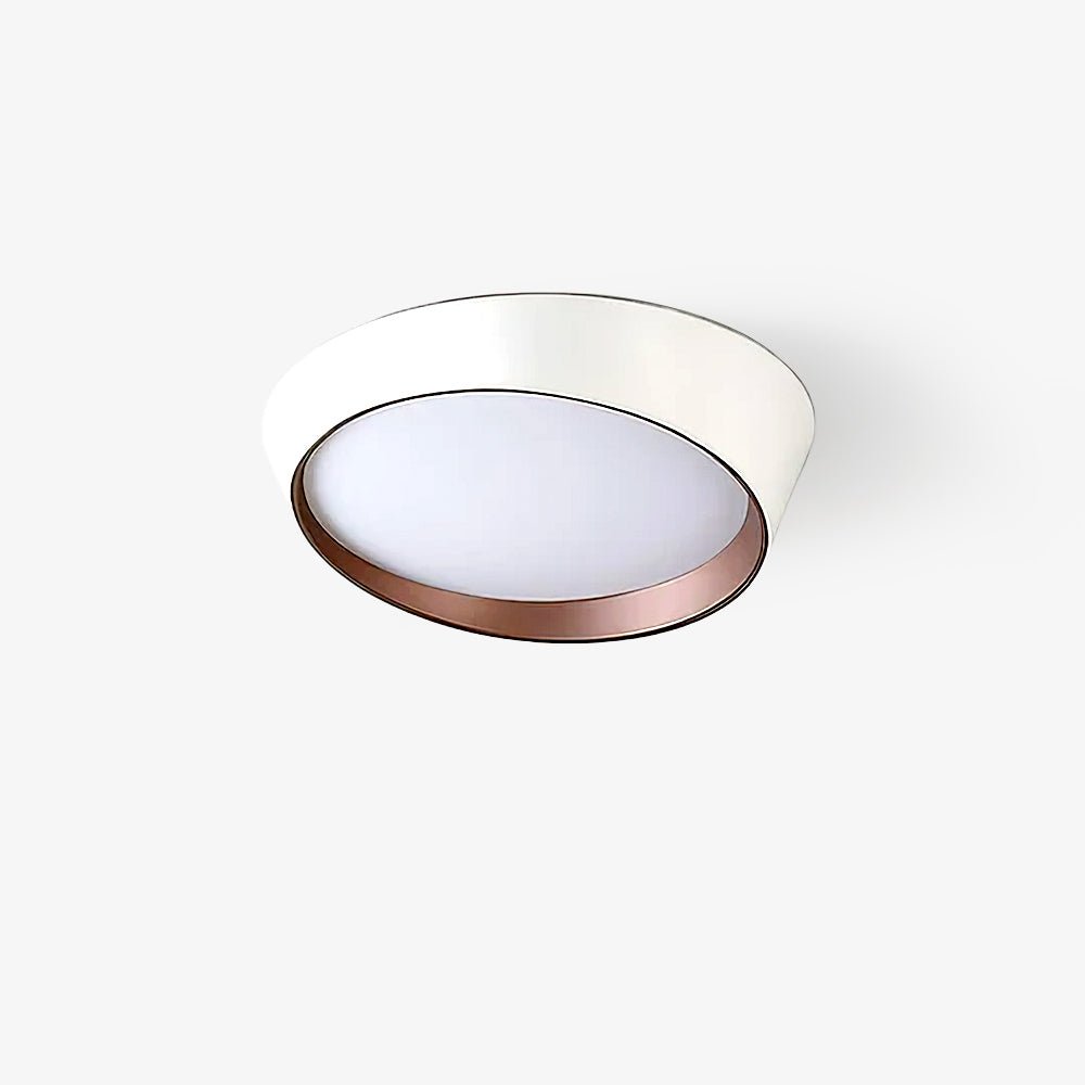 Toronto Minimalist Truncated Cone LED Ceiling Luminaire with Acrylic Diffuser