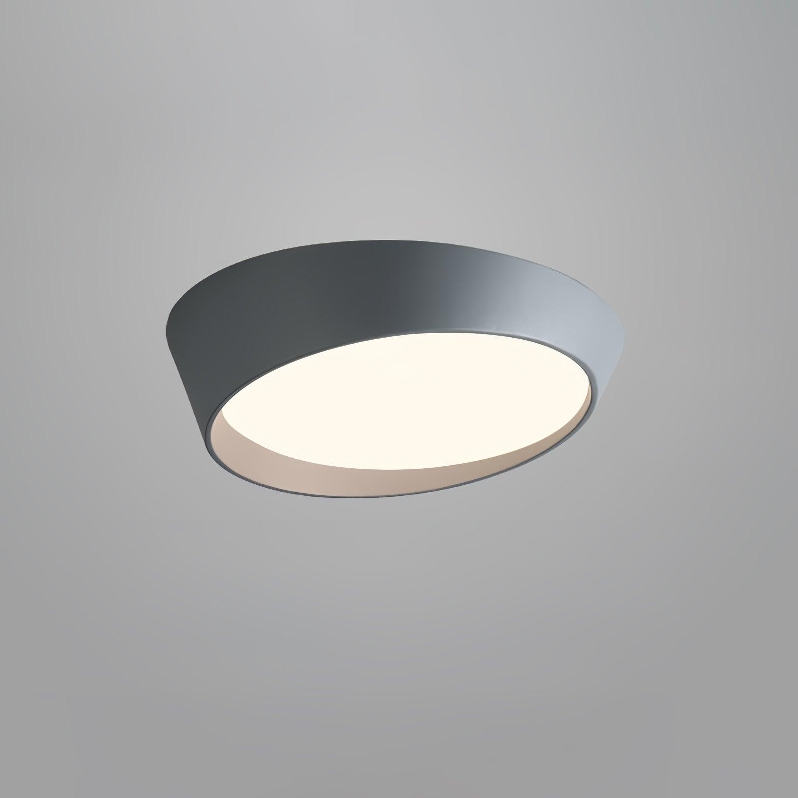 Toronto Minimalist Truncated Cone LED Ceiling Luminaire with Acrylic Diffuser