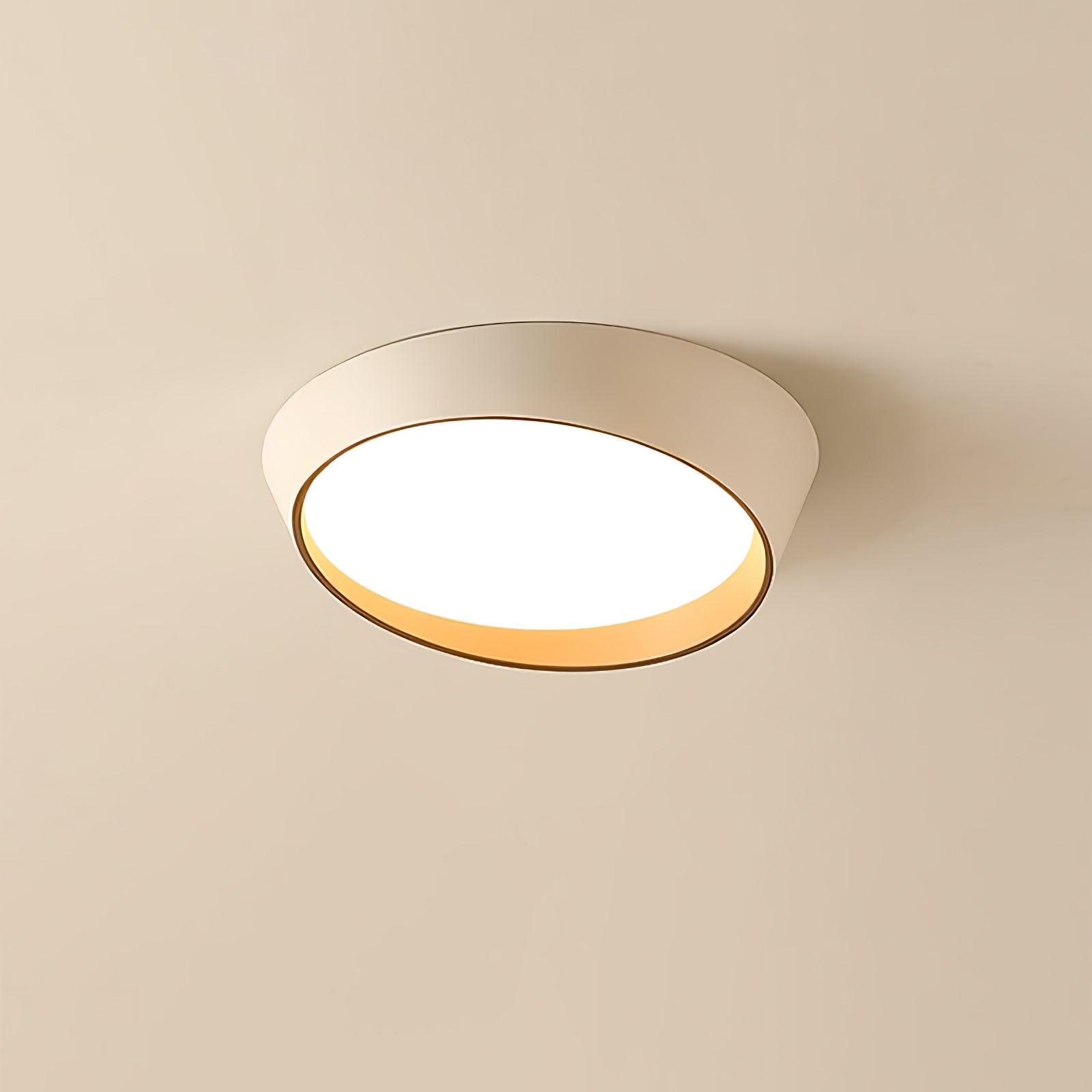 Toronto Minimalist Truncated Cone LED Ceiling Luminaire with Acrylic Diffuser