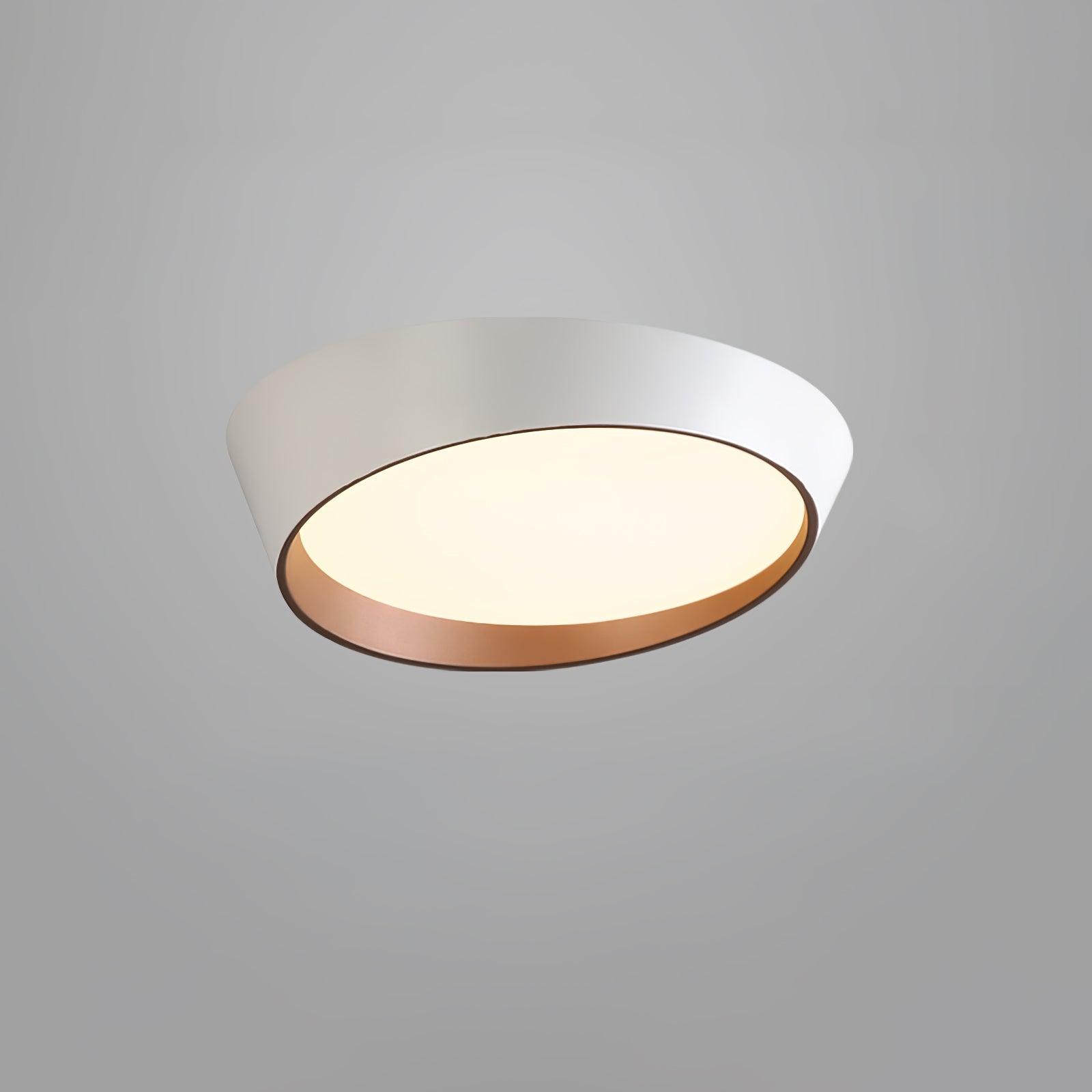 Toronto Minimalist Truncated Cone LED Ceiling Luminaire with Acrylic Diffuser