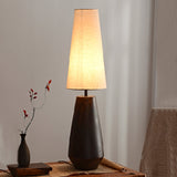 vintage-handcrafted-rustic-ceramic-table-lamp-with-beige-linen-shade-and-aged-texture