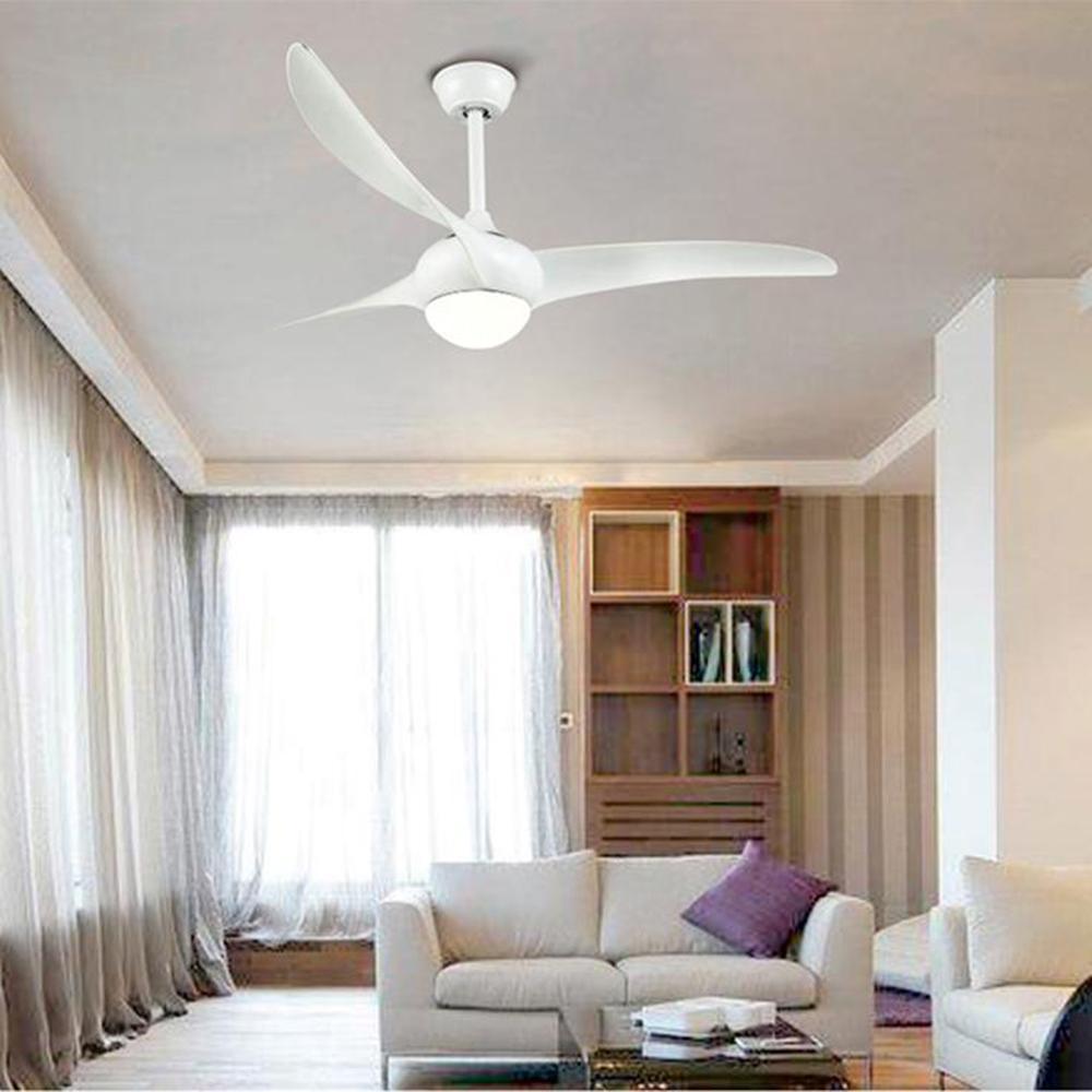 Traditional 52 Inch LED Ceiling Fan with Integrated Light and Remote Control