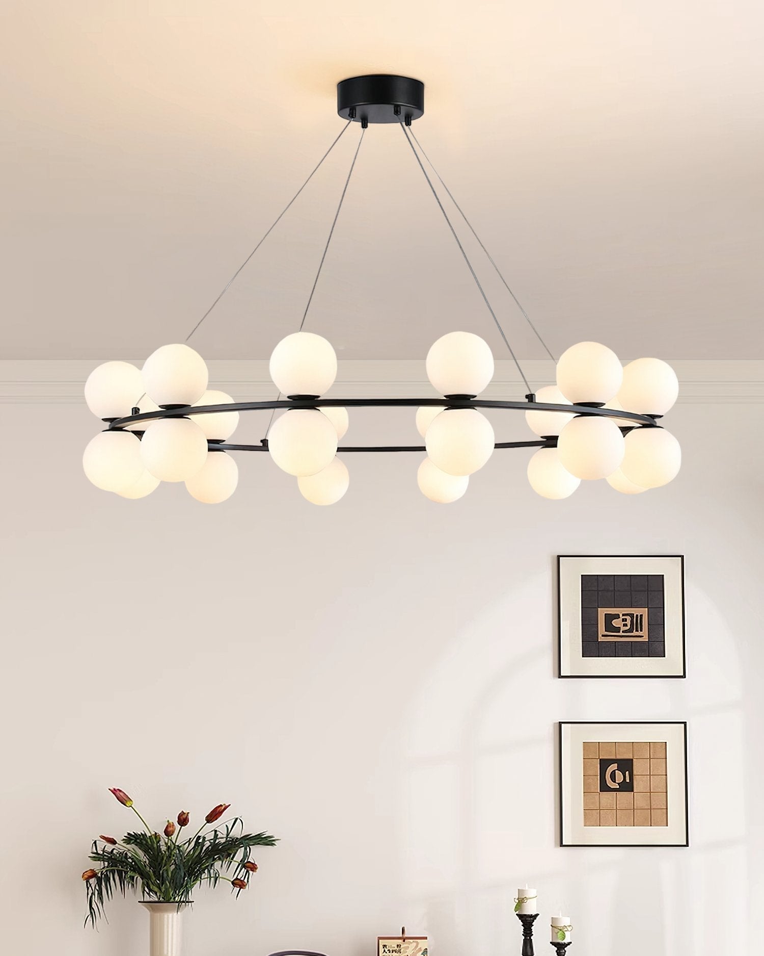 modern-led-ring-chandelier-with-milky-white-glass-shades-and-black-steel-frame-for-living-room