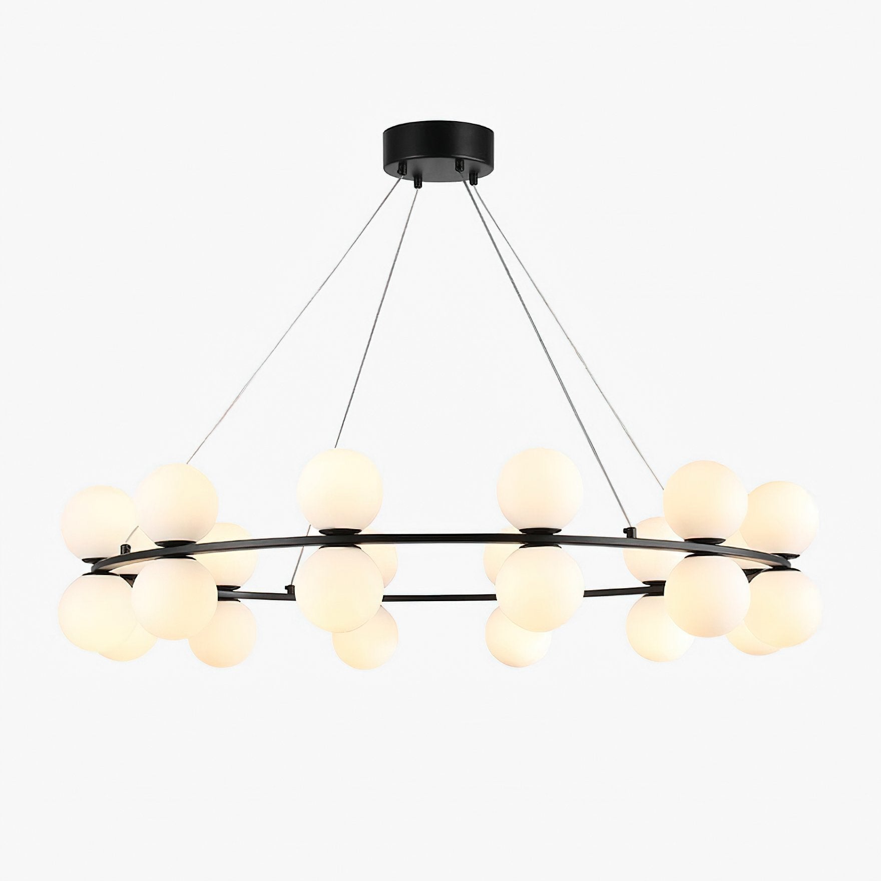 modern-led-ring-chandelier-with-milky-white-glass-shades-and-black-steel-frame-for-living-room