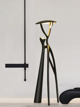 Artistic Tree of Life Sculpture LED Floor Lamp Modern Uplight for Living Room Office
