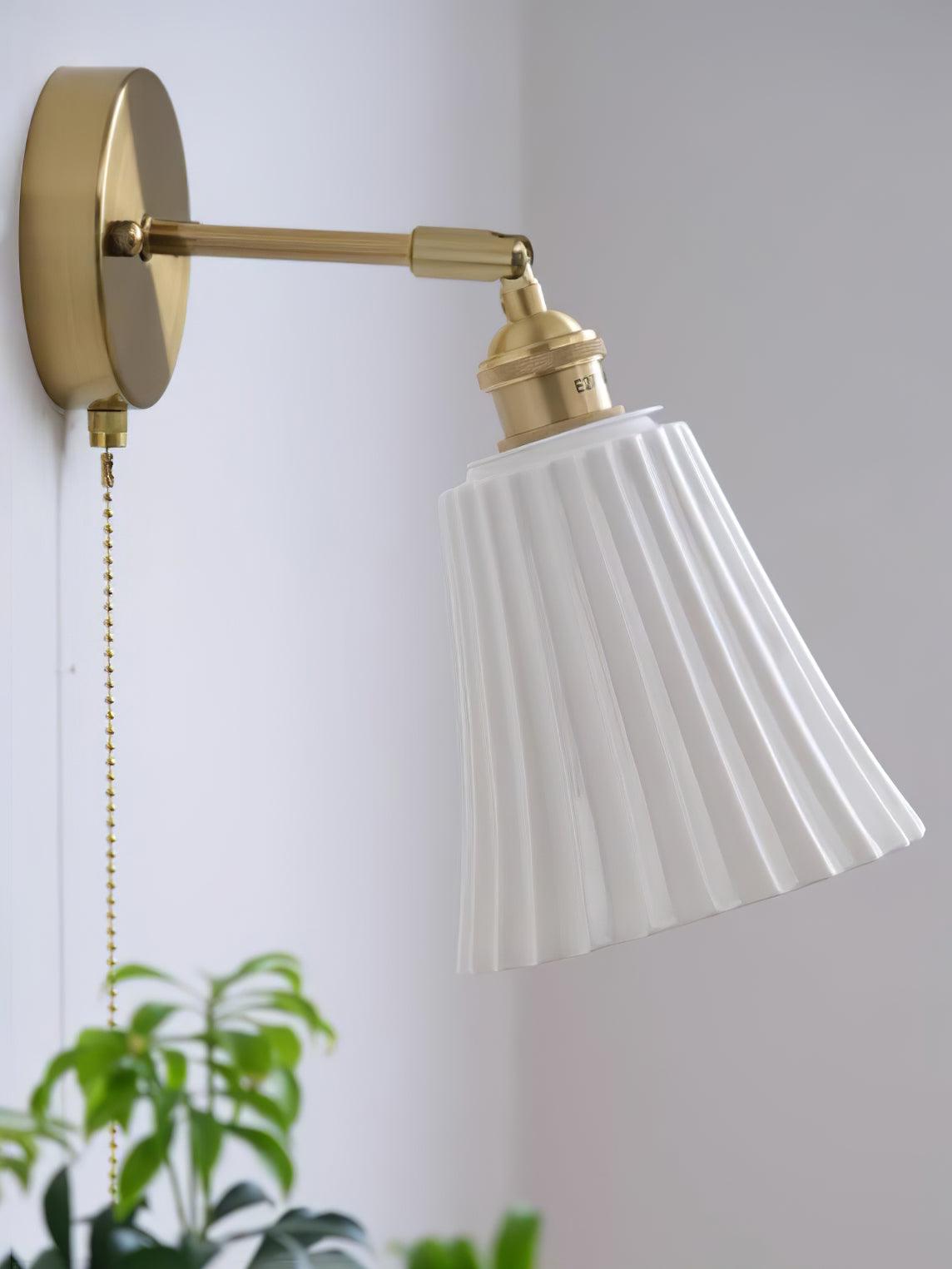 modern-trumpet-ceramic-wall-sconce-with-brass-accents-indoor-lighting-fixture