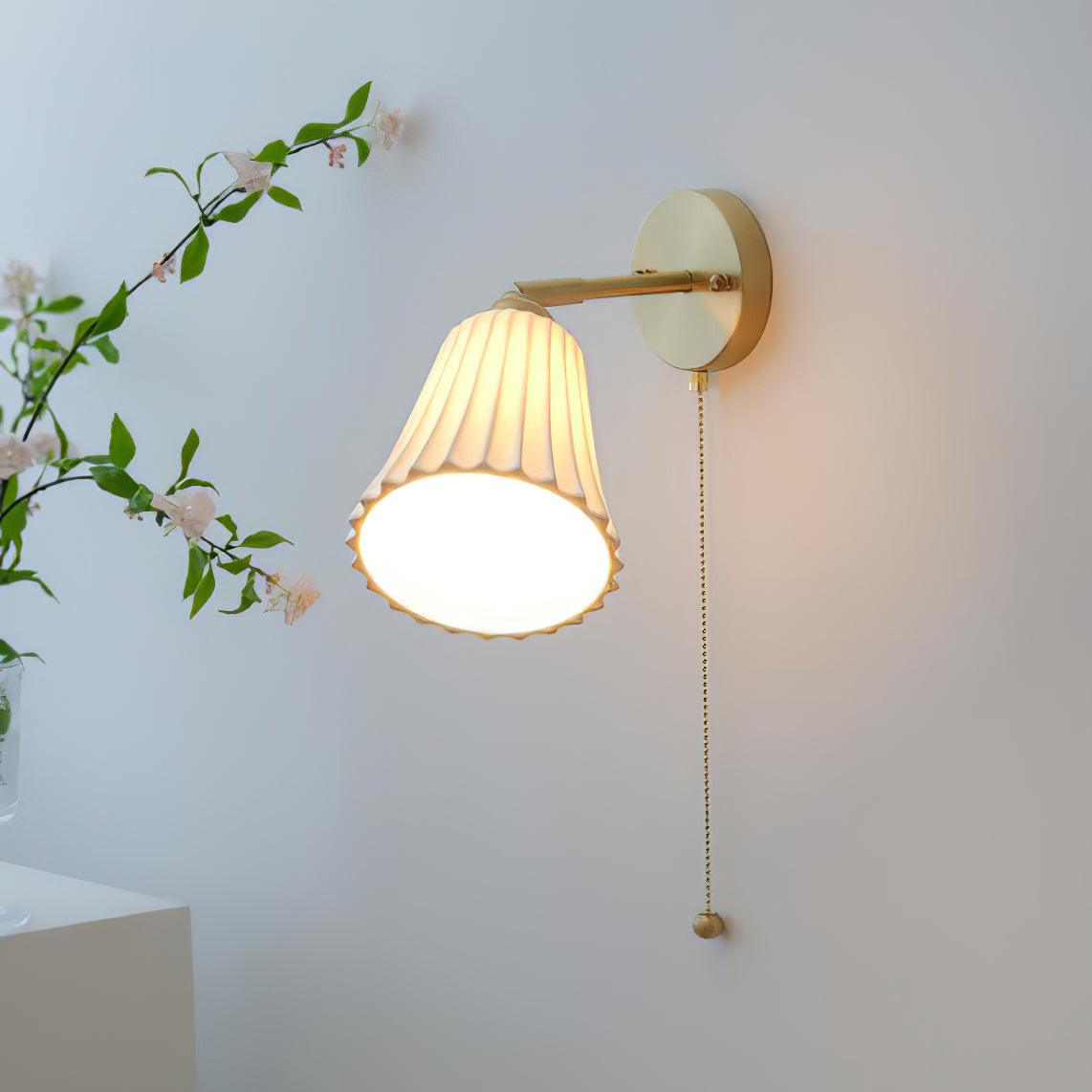 modern-trumpet-ceramic-wall-sconce-with-brass-accents-indoor-lighting-fixture