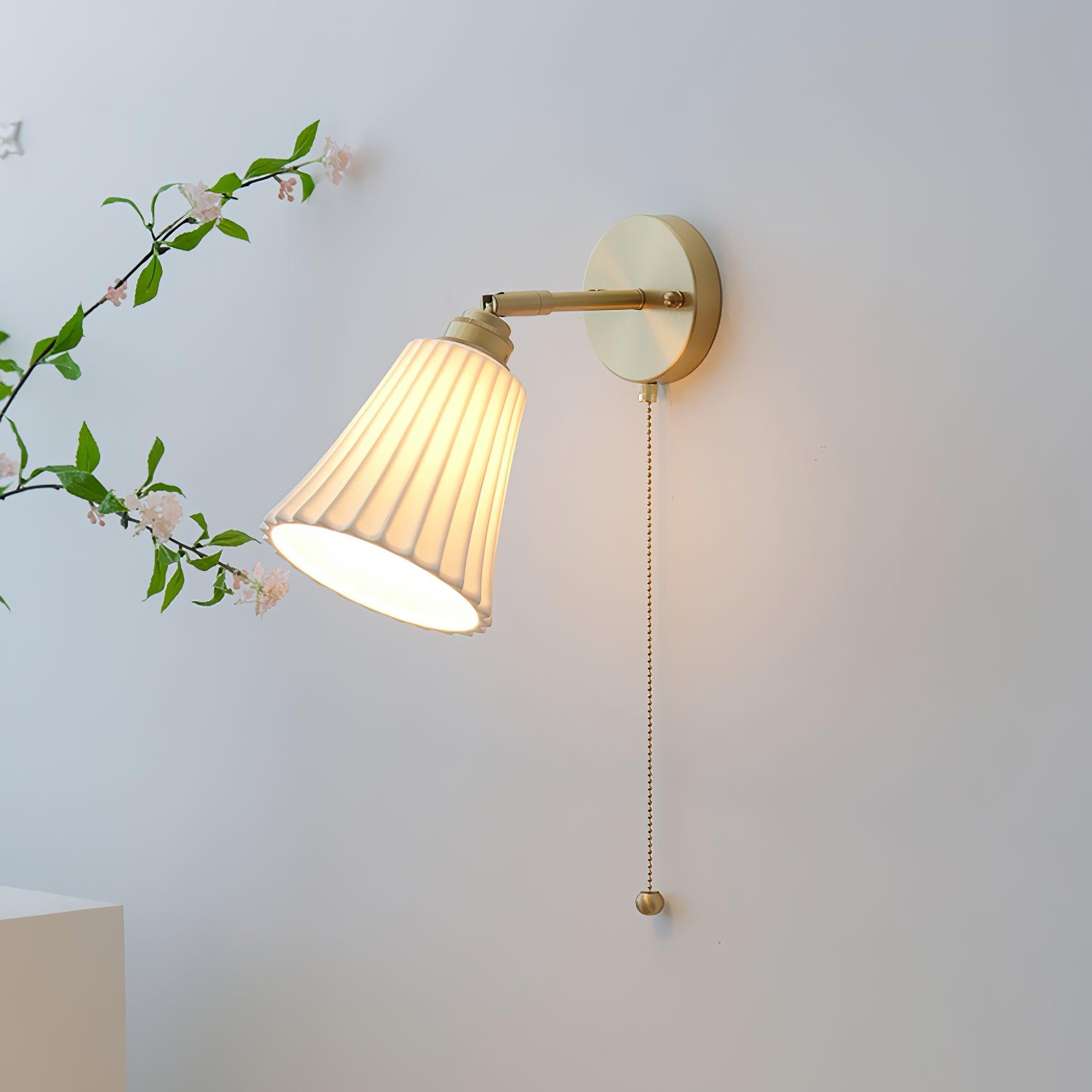 modern-trumpet-ceramic-wall-sconce-with-brass-accents-indoor-lighting-fixture