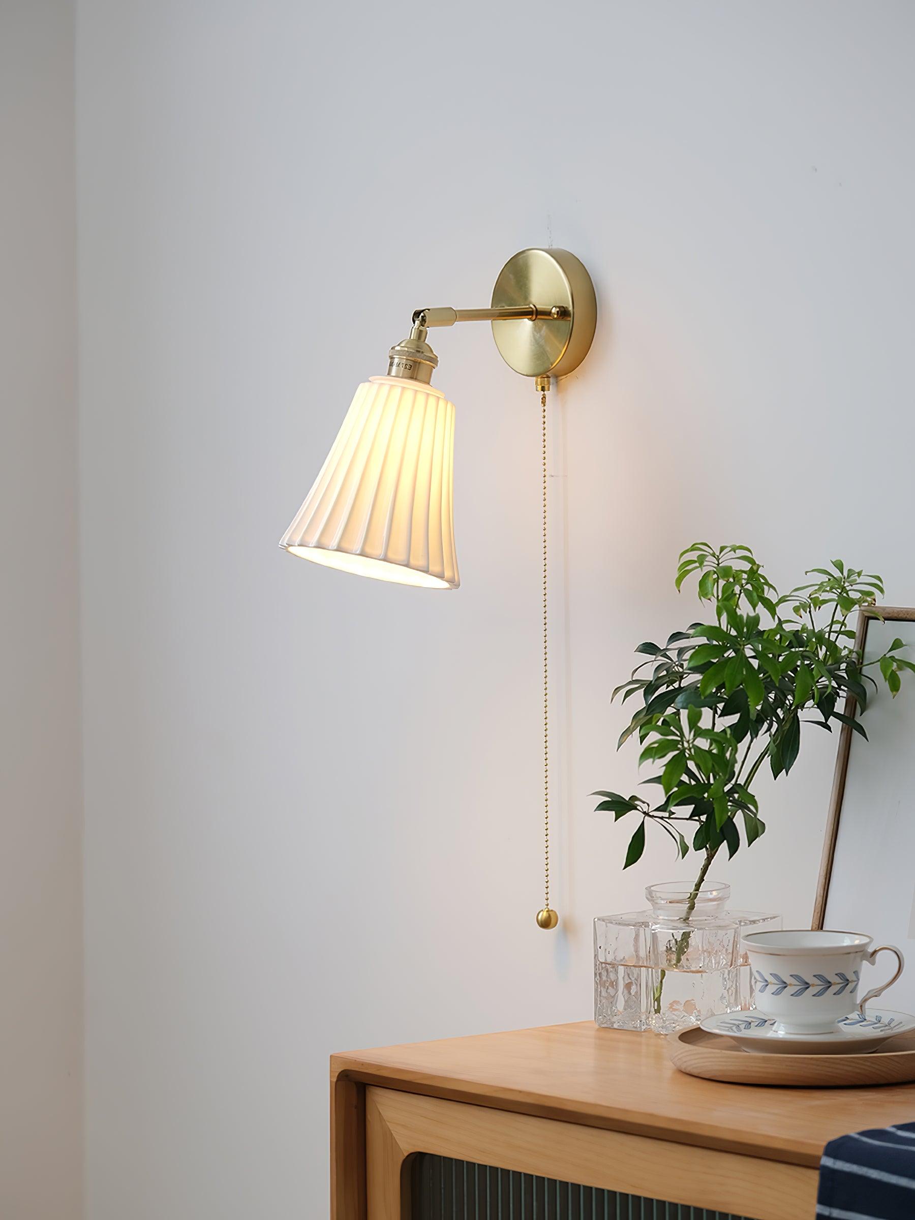 modern-trumpet-ceramic-wall-sconce-with-brass-accents-indoor-lighting-fixture