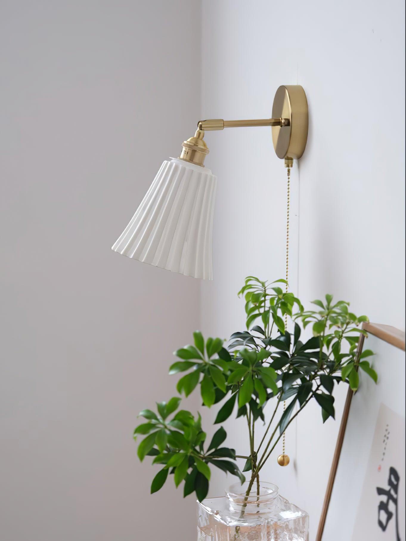 modern-trumpet-ceramic-wall-sconce-with-brass-accents-indoor-lighting-fixture