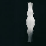 Modern Twist Silk Floor Lamp Tall Standing Light for Living Room and Bedroom