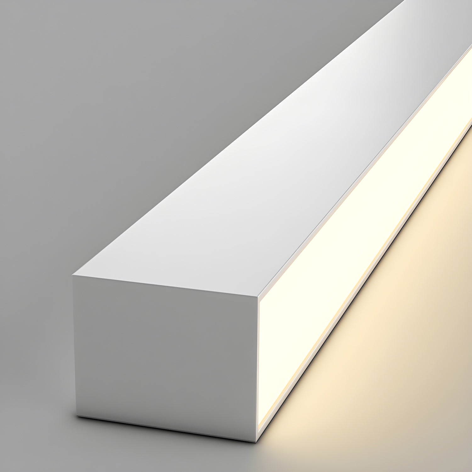 Modern Minimalism Ultra Slim Linear LED Ceiling Light Fixture with Three Color Modes and Integrated Lighting