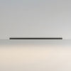Modern Minimalism Ultra Slim Linear LED Ceiling Light Fixture with Three Color Modes and Integrated Lighting