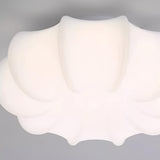 Contemporary White Umbrella LED Ceiling Lamp for Modern Bedroom and Nursery Decor