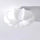 Contemporary White Umbrella LED Ceiling Lamp for Modern Bedroom and Nursery Decor