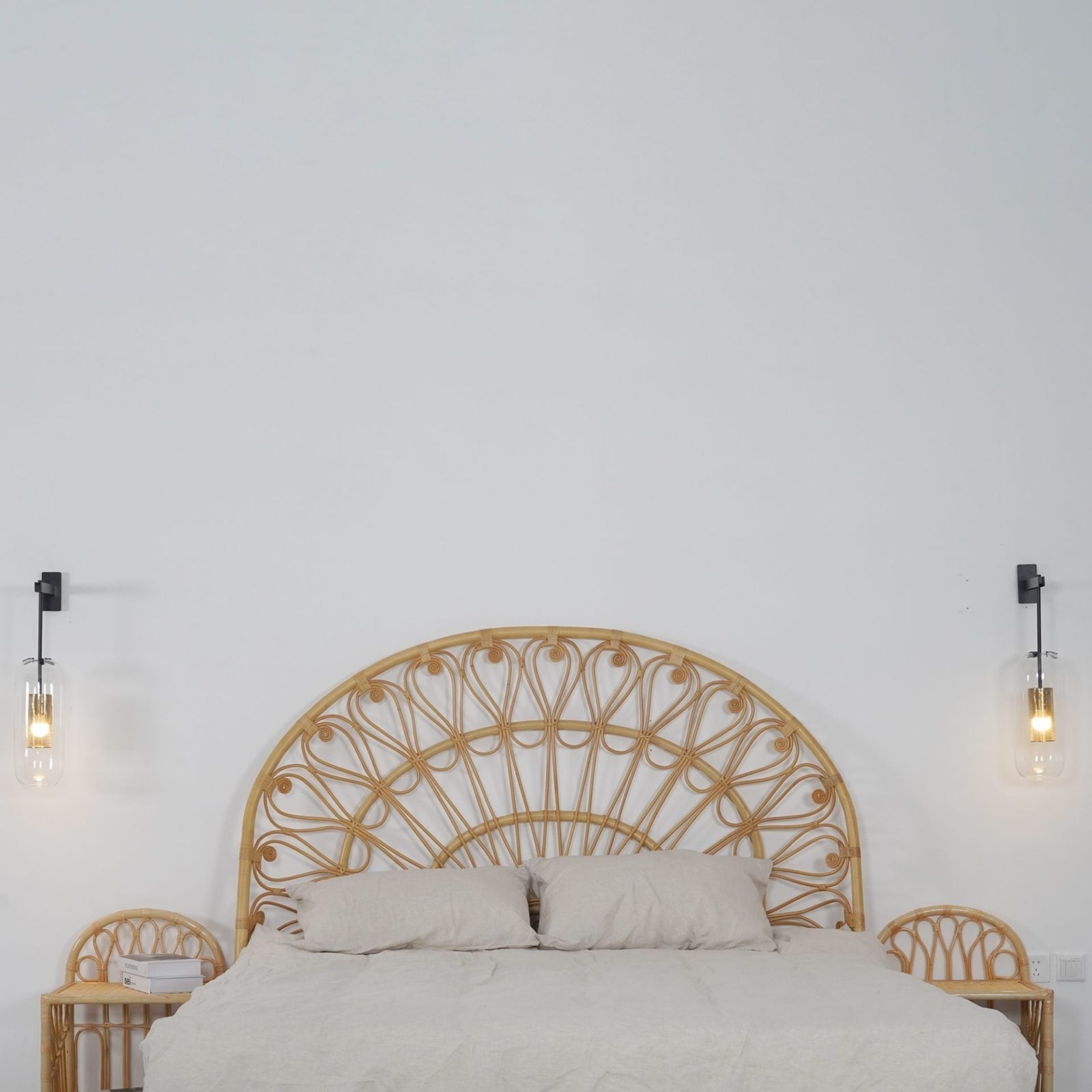 modern-vadim-glass-wall-sconce-with-perforated-metal-cage-and-brass-finish-for-luxury-interiors