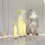 Modern Fabric Vase Floor Lamp with Integrated LED for Living Room Decor