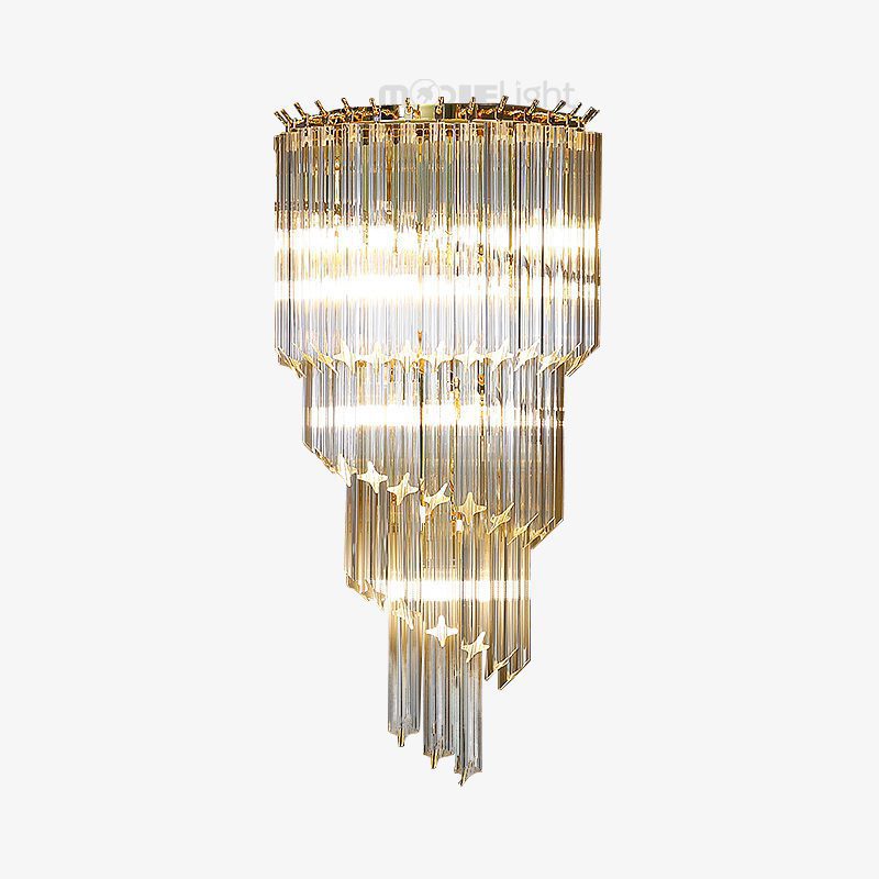 elegant-venetian-glass-rod-wall-light-gold-tapered-crystal-sconce